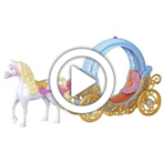 Disney Princess Cinderella's Magical Transforming Carriage - 360 video